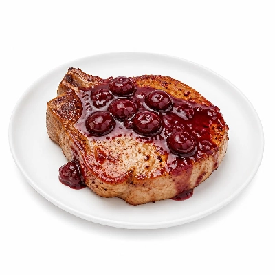 HelloFresh Cherry-Drizzled Pork Chops