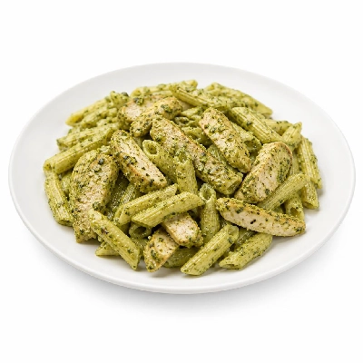 HelloFresh Chicken and Pesto Pasta for Dinner with a Caprese Wrap Lunch