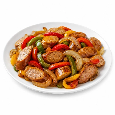 HelloFresh Chicken Sausage Fajitas for Dinner with and Pesto Pasta Lunch