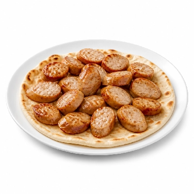 HelloFresh Chicken Sausage Flatbreads for Dinner with Italian Orzotto Lunch