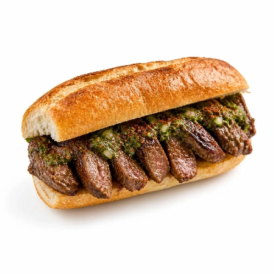 HelloFresh Chimichurri and Paprika Steak Sandwich