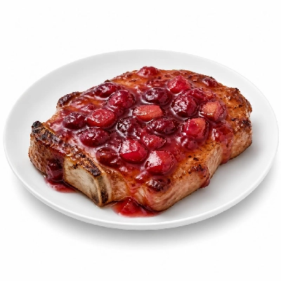 HelloFresh Cranberry Apple Pork Chops