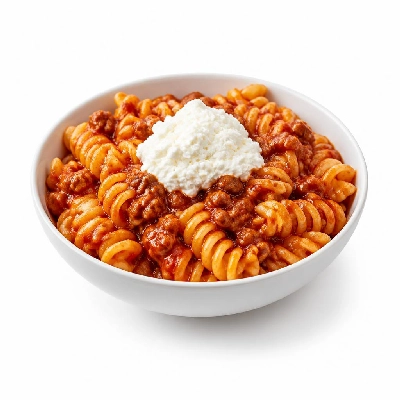 HelloFresh Fusilloni with Beef Homemade Marinara and Fresh Ricotta