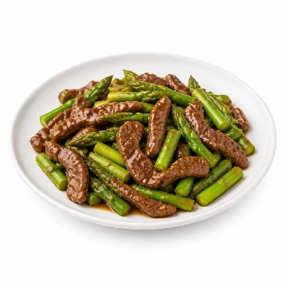 HelloFresh Ginger Beef Stir-Fry with Snappy Asparagus