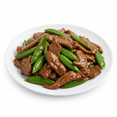HelloFresh Ginger Beef Stir-Fry with Sugar Snap Peas