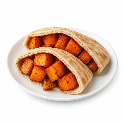 HelloFresh Harissa Sweet Potato Pita Pockets