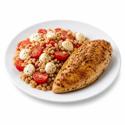 HelloFresh Herbs De Provence Chicken with a Farro Caprese Salad