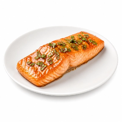 HelloFresh Honey and Mint Glazed Salmon