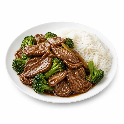 HelloFresh Korean-Style Beef with Broccoli Ginger and Jasmine Rice