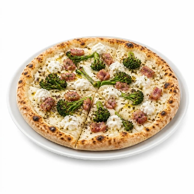 HelloFresh Pancetta White Pizzas with Baby Broccoli Ricotta and Herbs de Provence
