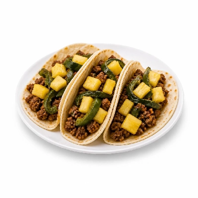 HelloFresh Pineapple Poblano Beef Tacos