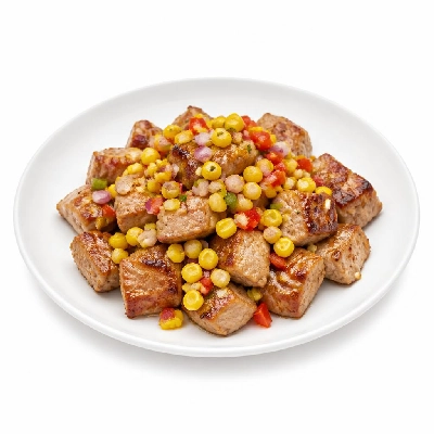 HelloFresh Pork and Corn Salsa Dinner