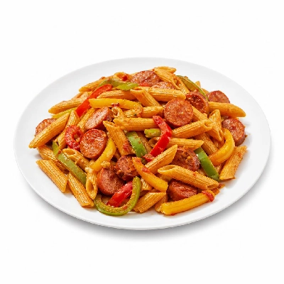 HelloFresh Sausage Pepper Pasta for Dinner with Sub Sandwiches Lunch