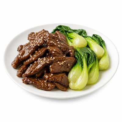 HelloFresh Sesame Teriyaki Beef with Baby Bok Choy