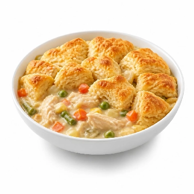 HelloFresh Skillet Chicken Pot Pie with Homemade Biscuits and Thyme Gravy
