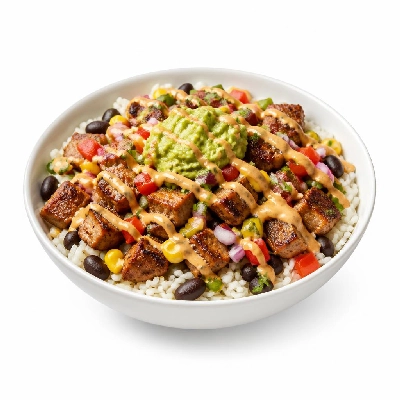 HelloFresh Southwestern Pork Burrito Bowls with Black Beans and Rice