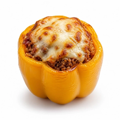 HelloFresh Southwestern Stuffed Peppers with Beef Quinoa and Monterey Jack Cheese