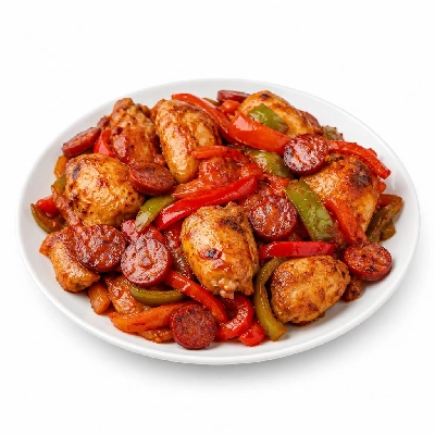 HelloFresh Spanish One-Pan Chicken with Chorizo and Bell Pepper
