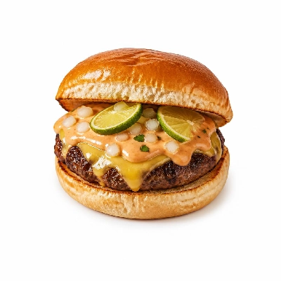 HelloFresh Sriracha Lime Cheeseburgers
