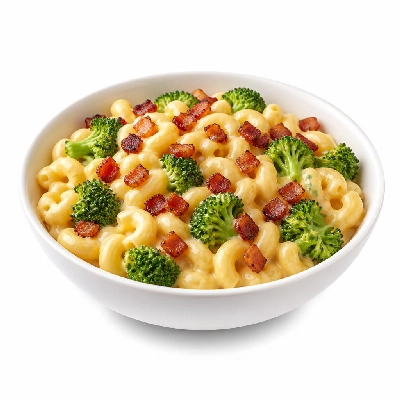 HelloFresh Stovetop Mac 'N' Cheese with Broccoli and Crispy Pancetta