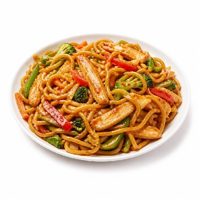 HelloFresh Sweet and Spicy Chicken Lo Mein