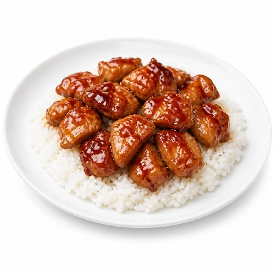 HelloFresh Sweet and Sticky Chicken on Rice