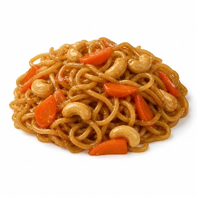 HelloFresh Sweet 'N' Sour Yakisoba Noodles with Carrots Ginger and Coconut Cashews