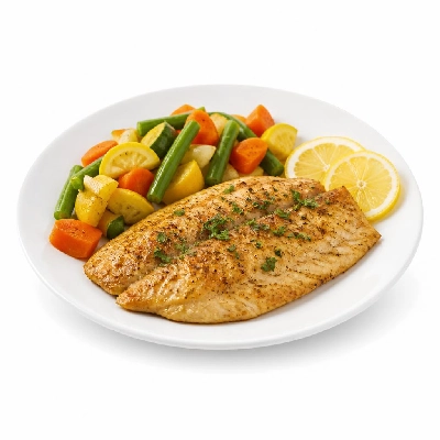 HelloFresh Tilapia Provencale with Citrus & Herb Veggies
