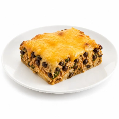 HelloFresh Turkey Burrito Bake with Spinach Black Beans and Cheddar