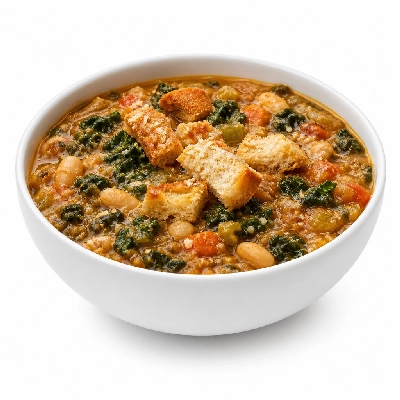 HelloFresh Tuscan Ribollita with Kale and Parmesan Croutons