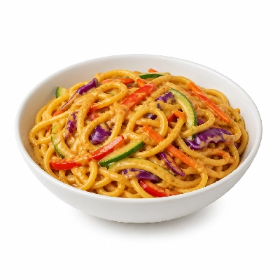 HelloFresh Yellow Thai Style Peanut Veggie Noodles