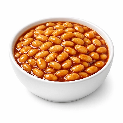 Homemade baked beans