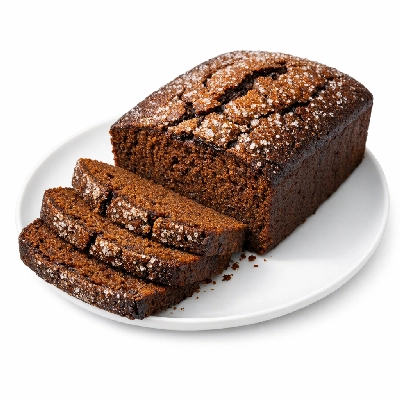 Homemade gingerbread cake