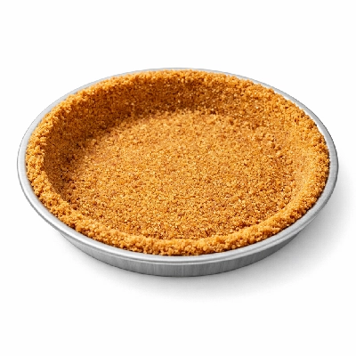 Homemade graham cracker pie crust