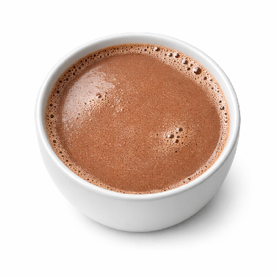 Homemade hot cocoa chocolate milk