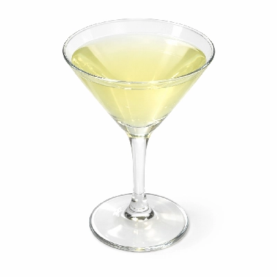 Homemade martini cocktail