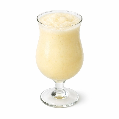 Homemade pina colada cocktail