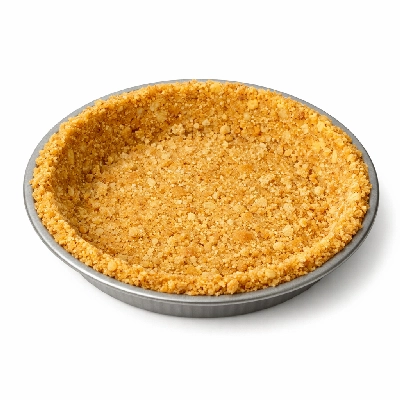 Homemade vanilla wafer pie crust