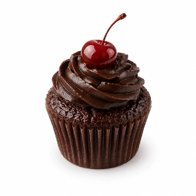 HomeTown Buffet Black Forest Cupcake