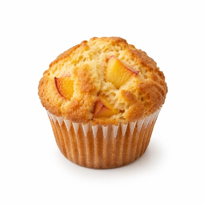 HomeTown Buffet Breads Peach Muffin