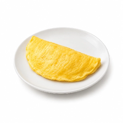 HomeTown Buffet Breakfast Plain Omelet