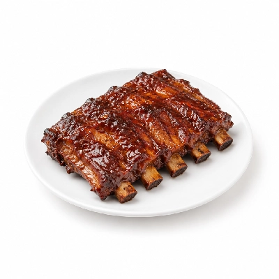 HomeTown Buffet Entrees BBQ Pork Ribs