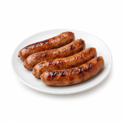 HomeTown Buffet Entrees Grilled BBQ Smoked Sausage