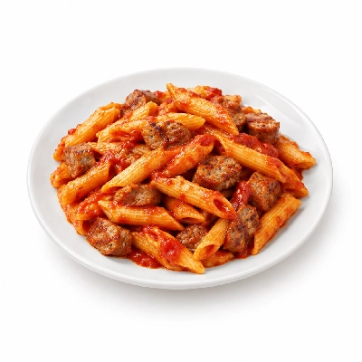 HomeTown Buffet Entrees Grilled Italian Sausage Penne