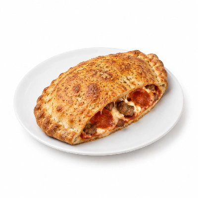 HomeTown Buffet Entrees Pepperoni & Sausage Calzone