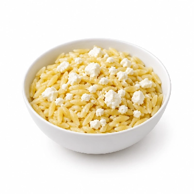 HomeTown Buffet Orzo Pasta with Feta Cheese