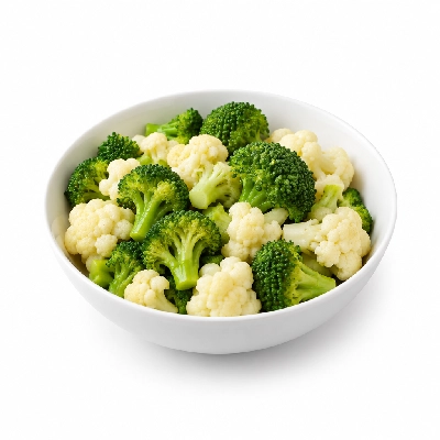 HomeTown Buffet Sides Broccoli Cauliflower Medley