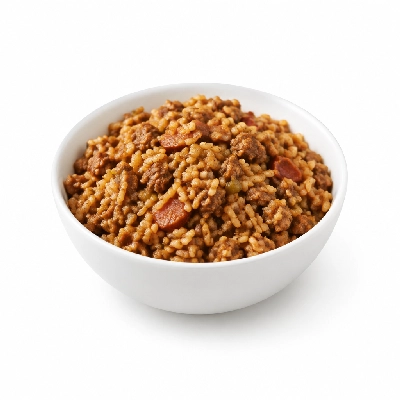 HomeTown Buffet Sides Cajun Dirty Rice