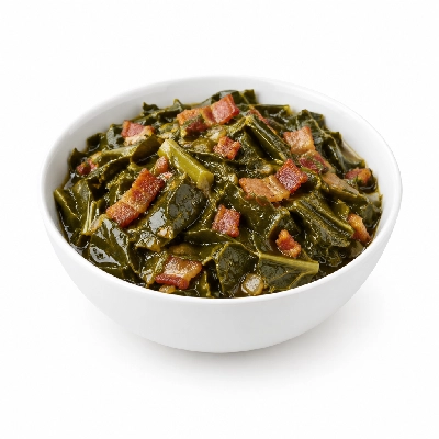 HomeTown Buffet Sides Collard Greens with Bacon