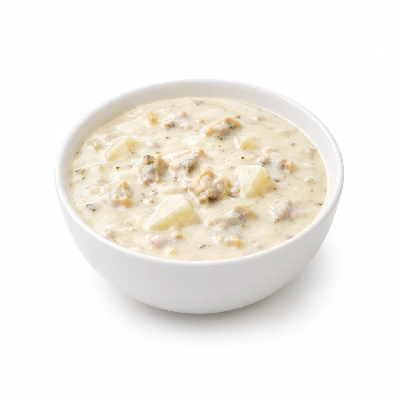 HomeTown Buffet Soups New England Clam Chowder